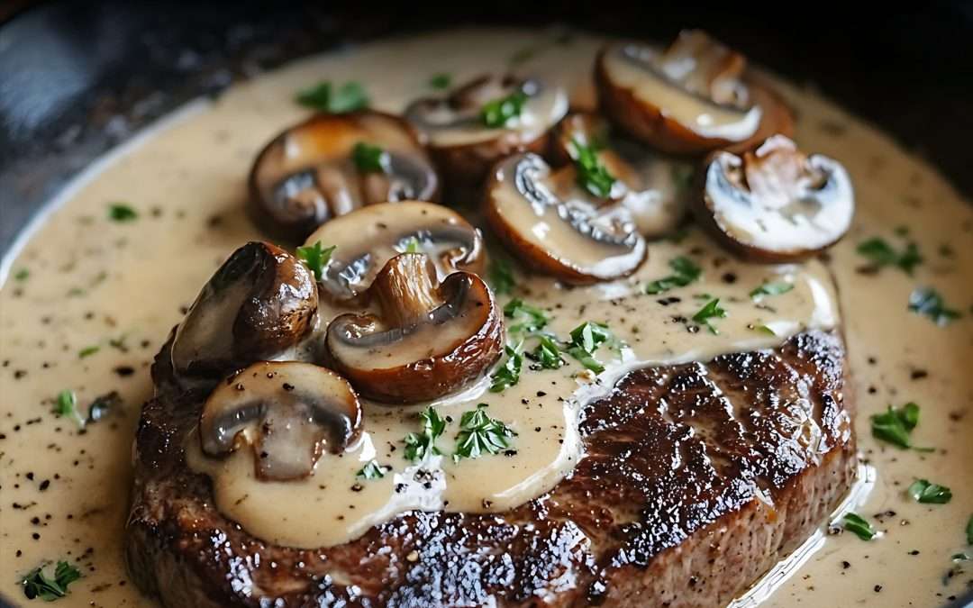 Creamy Bovril and Mushroom Sauce