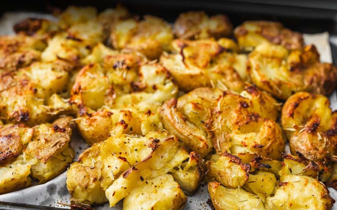 Smashed Roasted Potatoes