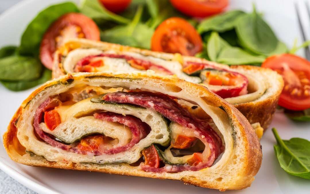 Meaty Bovril Stromboli
